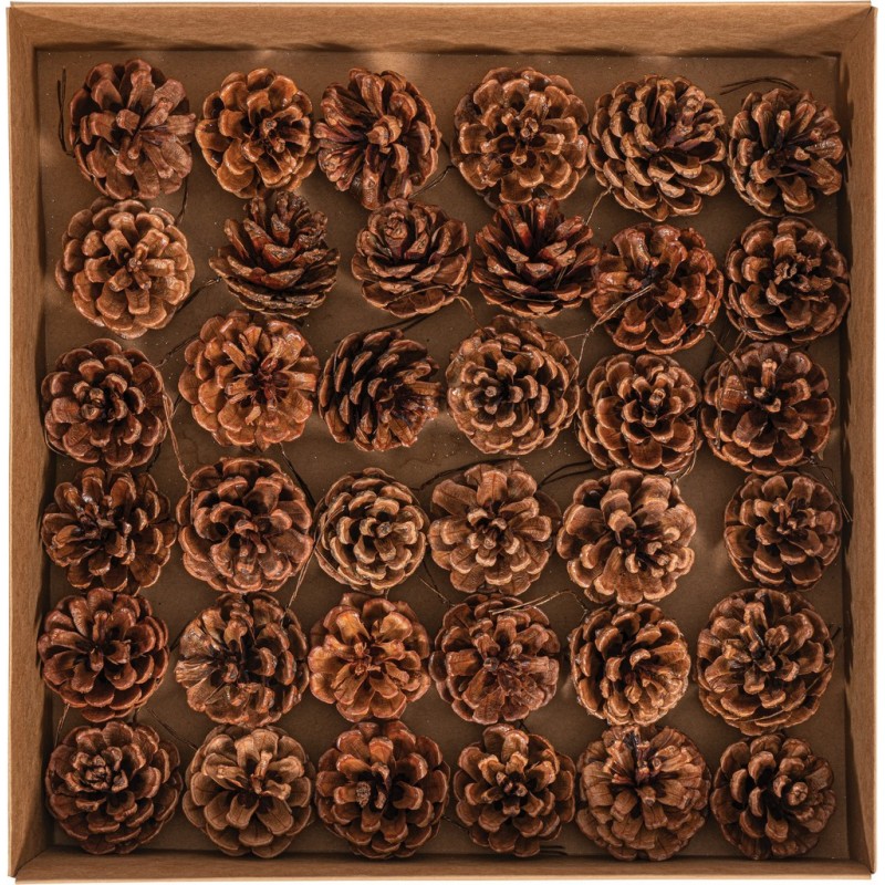 Grande χριστουγεννιάτικο δέντρο σε πράσινη απόχρωση με mix φύλλωμα PE-PVC με κουκουνάρια και ύψος 270 εκ