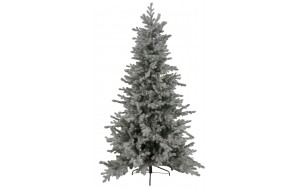 Acheron χριστουγεννιάτικο δέντρο σε πράσινη παγωμένη απόχρωση με ενσωματωμένα 850 LED με 8 προγράμματα και ύψος 240 εκ