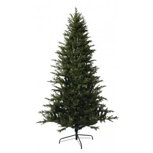 Makalu χριστουγεννιάτικο μισό δέντρο τοίχου Special Deco σε πράσινο χρώμα με mix PE-PVC υλικό και ύψος 180 εκ