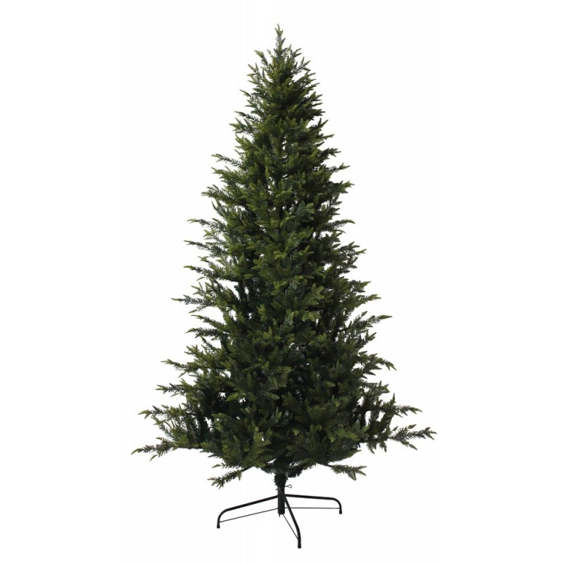 Makalu χριστουγεννιάτικο μισό δέντρο τοίχου Special Deco σε πράσινο χρώμα με mix PE-PVC υλικό και ύψος 180 εκ