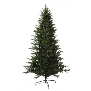 Makalu χριστουγεννιάτικο μισό δέντρο τοίχου Special Deco σε πράσινο χρώμα με mix PE-PVC υλικό και ύψος 210 εκ