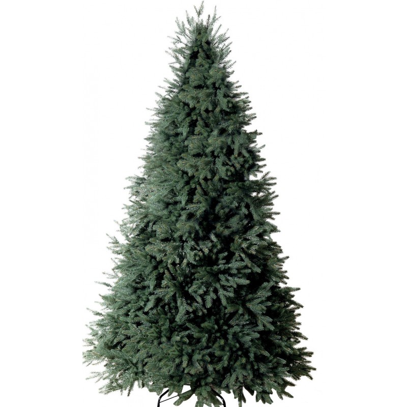 Chelmos χριστουγεννιάτικο δέντρο με φύλλωμα Full Plastic PE σε πράσινη απόχρωση με ύψος 210 εκ