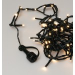 Χριστουγεννιάτικα λαμπάκια 700 LED με θερμό λευκό φωτισμό και πράσινο καλώδιο με επέκταση IP44 35 μ LNS-63420