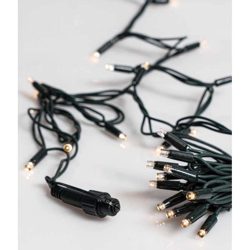 Χριστουγεννιάτικα λαμπάκια 100 LED Rubber με θερμό λευκό φωτισμό και πράσινο καλώδιο με επέκταση χωρίς καλώδιο παροχής IP65 10 μ Χριστουγεννιάτικα λαμπάκια 100 LED Rubber με θερμό λευκό φωτισμό και πράσινο καλώδιο με επέκταση χωρίς καλώδιο παροχής IP65 10 μ LNS-63424