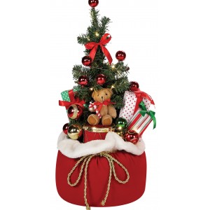 Δέντρο Σε Σάκο Με Μουσική Μπαταρίας 60cm