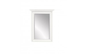 Paris επιτοίχιος καθρέπτης με πλαίσιο από MDF σε λευκό χρώμα 58,5x6,5x110 εκ