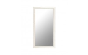 London επιτοίχιος καθρέπτης με πλαίσιο από MDF σε λευκό χρώμα 58,5x2,5x110 εκ