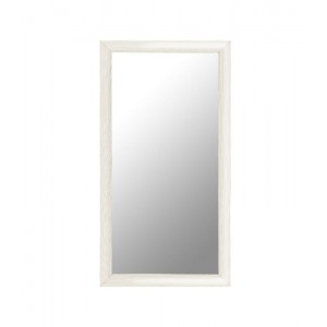 London επιτοίχιος καθρέπτης με πλαίσιο από MDF σε λευκό χρώμα 58,5x2,5x110 εκ