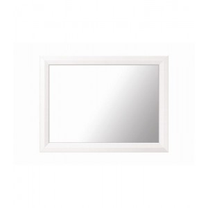 Milano επιτοίχιος καθρέπτης με πλαίσιο από MDF σε λευκό χρώμα 106,5x4,5x80 εκ
