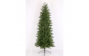 Slim χριστουγεννιάτικο δέντρο με μεικτό φύλλωμα 180 εκ