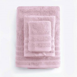 Lagoon πετσέτα βαμβακερή ροζ της πούδρας χεριών 40x60 εκ