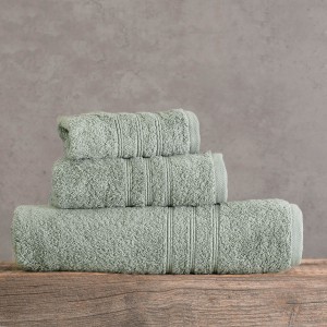 Aria πετσέτα γκριζοπράσινο προσώπου 50x90 εκ