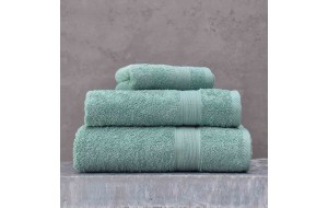 Illusion πετσέτα βαμβακερή μπάνιου μεγάλη σε πράσινο χρώμα 100x150 εκ