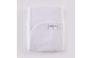 Sweety κουβέρτα πικέ λευκή 80x90 εκ