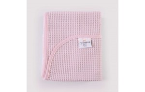 Sweety κουβέρτα πικέ ροζ 110x140 εκ