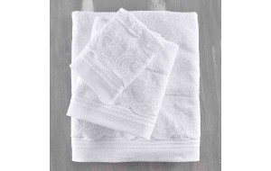 Regatta σετ πετσέτες 3 τεμαχίων λευκό 30x50 / 50x90 / 80x150 εκ