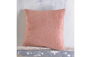 Rachel μαξιλαροθήκη σε ροζ χρώμα 40x40 εκ