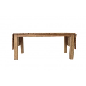 Olumpus ξύλινο τραπέζι με επέκσταση 180-270x100x78 εκ