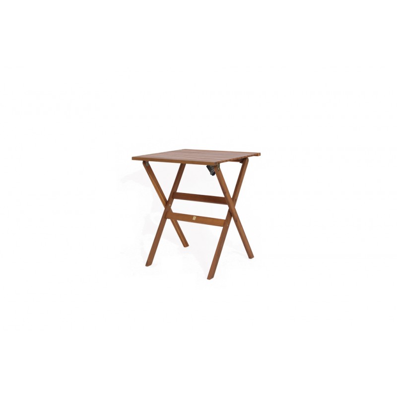 Cordele ξύλινο τεράγωνο τραπέζι 62x62x74 εκ