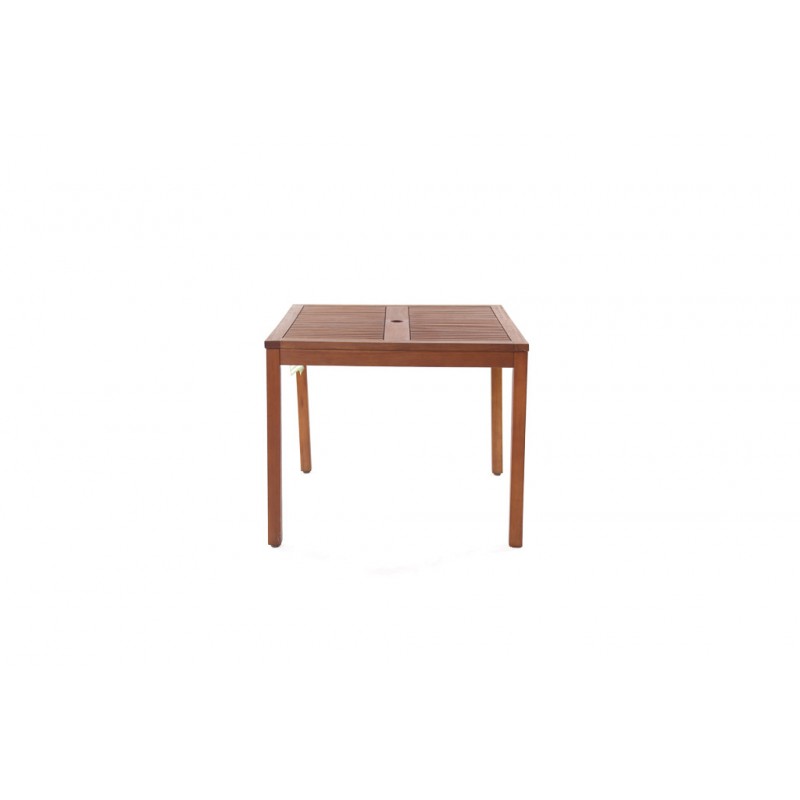 Cork ξύλινο τετράγωνο τραπέζι 89x89x74 εκ