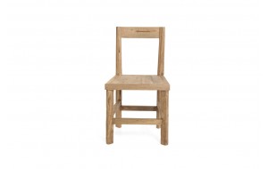 Χειροποίητη καρέκλα τραπεζαρίας Essenza από ξύλο teak 46x45x85 εκ.
