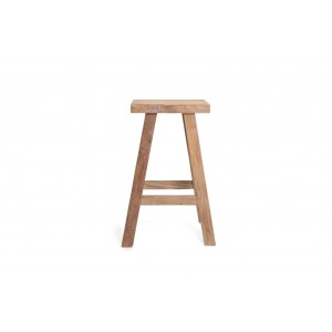 Καρέκλα μπαρ Essenza από ξύλο teak 40x30x75 εκ