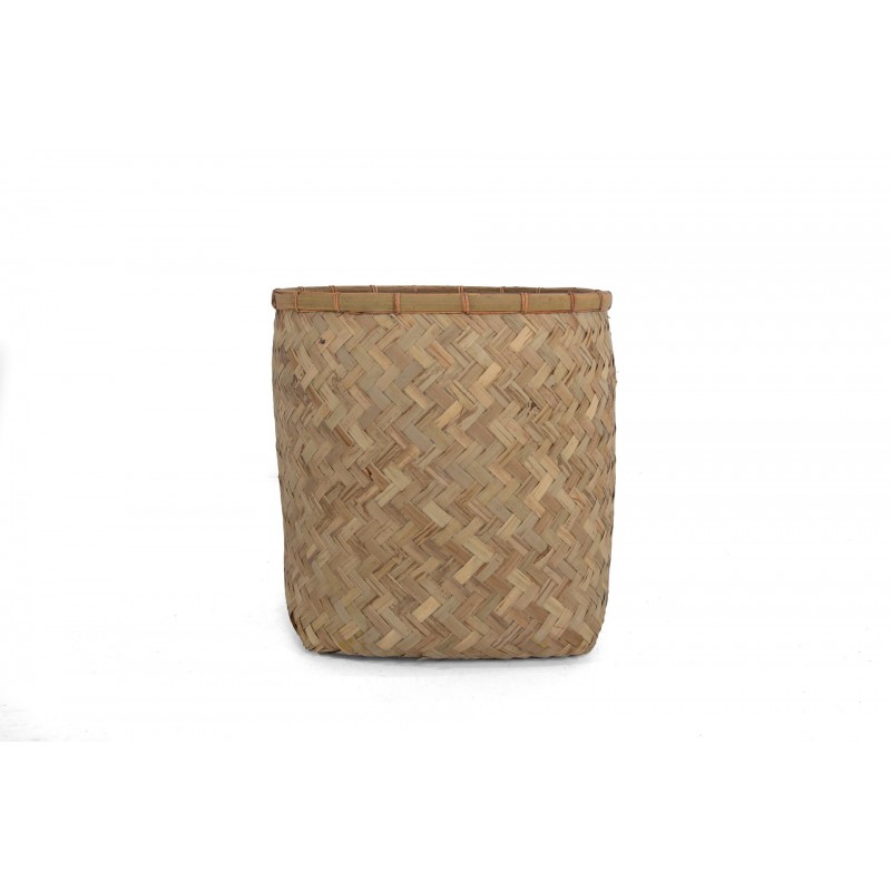 Bamboo S γλάστρα από μπαμπού σε φυσική απόχρωση με εσωτερική επένδυση από τσιμέντο 48x53 εκ Bamboo S γλάστρα από μπαμπού σε φυσική απόχρωση με εσωτερική επένδυση από τσιμέντο 48x53 εκ