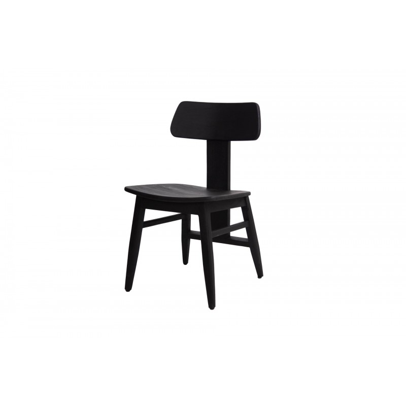 Lova καρέκλα από ξύλο teak σε μαύρη απόχρωση 49x50x85 εκ Lova καρέκλα από ξύλο teak σε μαύρη απόχρωση 49x50x85 εκ
