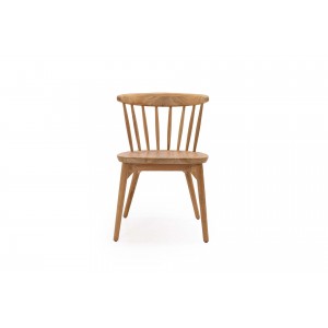 Bend καρέκλα από ξύλο teak σε φυσική απόχρωση 50x53x77 εκ