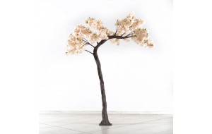 Blossom τεχνητό δέντρο αμυγδαλιά μπεζ 320 εκ