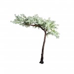 Blossom βουκαμβίλια λευκή τεχνητό δέντρο 320 εκ