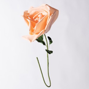 Τεχνητό κλωνάρι τριαντάφυλλο ροζ 115 εκ