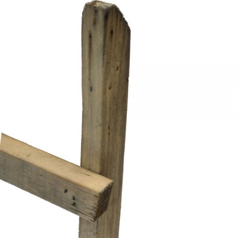 Σκάλα από ανακυκλωμένο ξύλο 29x118 εκ