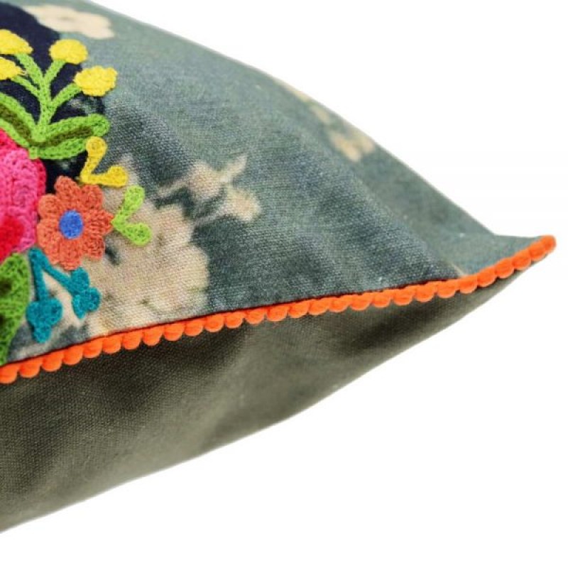 Μαξιλάρι βαμβακερό με την Frida Kahlo 45x45 εκ