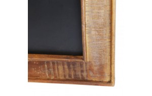 Μαυροπίνακας από ανακυκλωμένο ξύλο 60x80 εκ