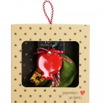 Κεραμικό γούρι με μικρό ρόδι