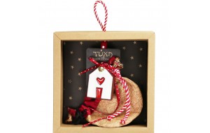 Κεραμικό γούρι με σπιτάκι