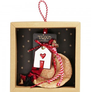 Κεραμικό γούρι με σπιτάκι