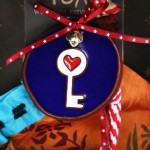 Κεραμικό γούρι με κλειδί