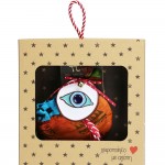 Κεραμικό γούρι με ματάκι