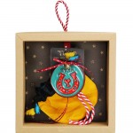 Κεραμικό γούρι με πέταλο