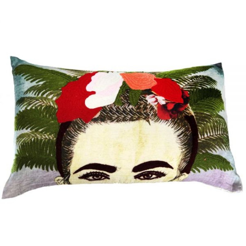 Διακοσμητικό μαξιλάρι με την Frida Kahlo 40x65 εκ