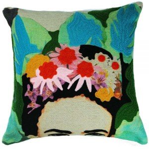 Διακοσμητικό μαξιλάρι με την Frida Kahlo 45x45 εκ