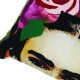 Διακοσμητικό μαξιλάρι με την Frida Kahlo σε πράσινη απόχρωση 45x45 εκ