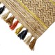 Χαλί Antara κιλίμι χρυσό υφαντό βαμβακερό 90x150 εκ