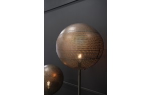 Moonlight μεταλλικό επιδαπέδιο φωτιστικό σε σχήμα μπάλας 50x185 εκ