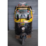 Tuk-tuk Taxi αυθεντικό διακοσμητικό ταξί από την Ινδία 280x145x206 εκ