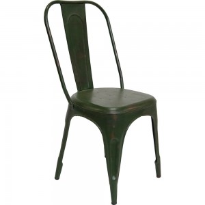 Lining μεταλλική καρέκλα σε πράσινο χρώμα 50x41x95 εκ