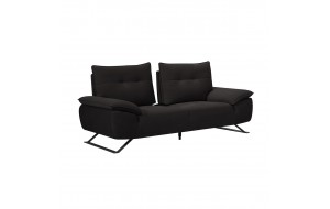 Selena διθέσιος καναπές με υφασμάτινη επένδυση σε ανθρακί απόχρωση με μεταφερόμενη πλάτη 193x99x95 εκ Selena διθέσιος καναπές με υφασμάτινη επένδυση σε ανθρακί απόχρωση με μεταφερόμενη πλάτη 193x99x95 εκ