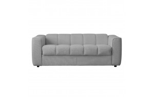 Norris τριθέσιος καναπές κρεβάτι με υφασμάτινη αδιάβροχη επένδυση σε γκρι απόχρωση 209x99x70 εκ